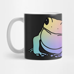 Pastel Holographic Frog Mug